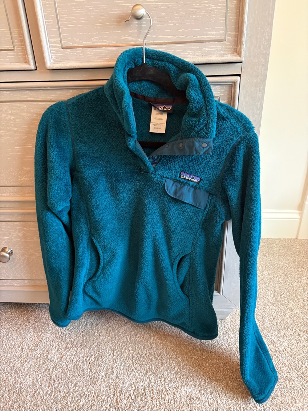 Patagonia Teal Pullover Fleece